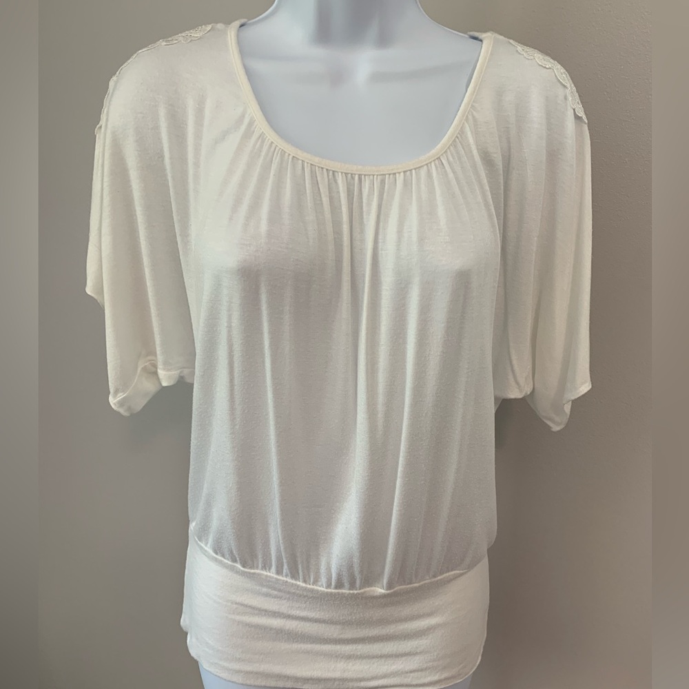 B. Wear Embroidery Shoulder Top